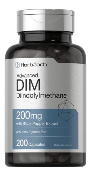 Horbäach Suplemento de DIM 200mg en cápsulas