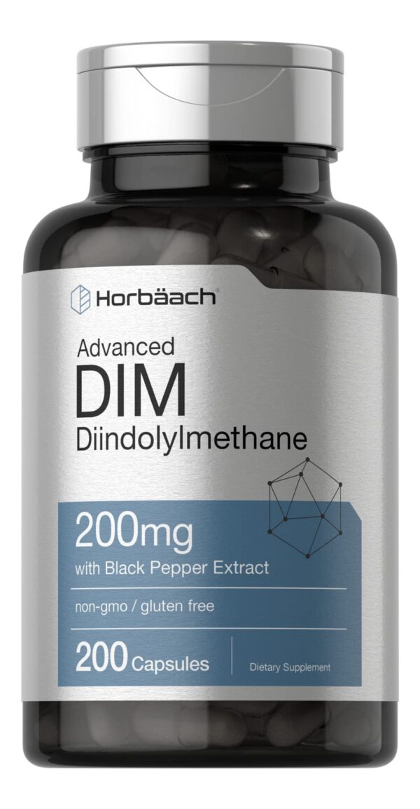 Version 1.0.0 Horbäach Suplemento de DIM 200mg en cápsulas