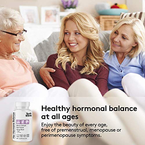 Hormona Balance cápsulas suplemento para desequilibrio hormonal mujer
