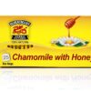 Interior de la caja de Hornimans té hierbas Manzanilla Miel