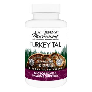 Version 1.0.0 Host Defense cápsulas turkey tail para salud digestiva
