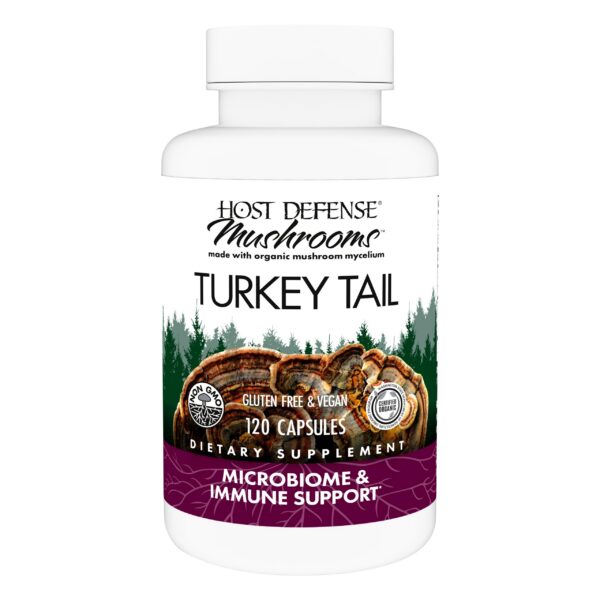 Version 1.0.0 Host Defense cápsulas turkey tail para salud digestiva