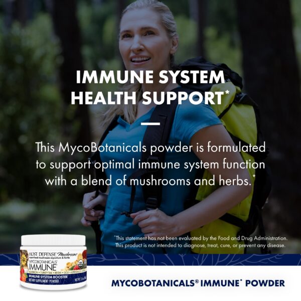 host defense mycobotanicals micelio organico para salud inmune