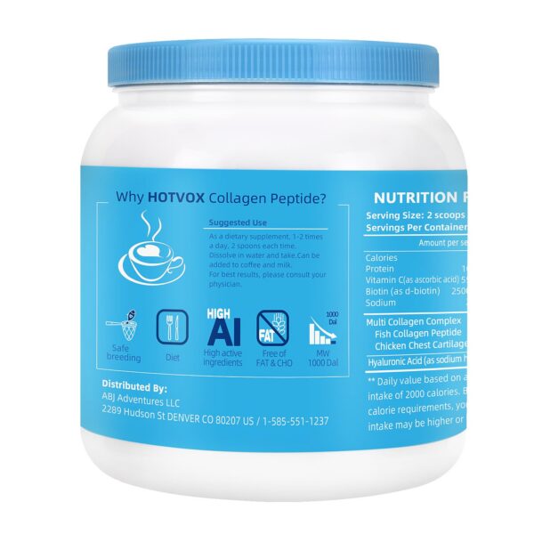 Etiqueta detalle de ingredientes