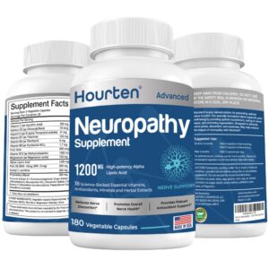 Hourten bottle front view