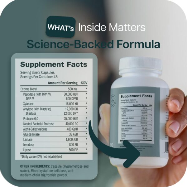 Etiqueta frontal del producto TriEnza