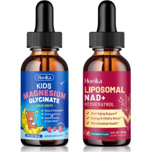 Botella de suplemento líquido de magnesio glicinato NAD+ liposomal