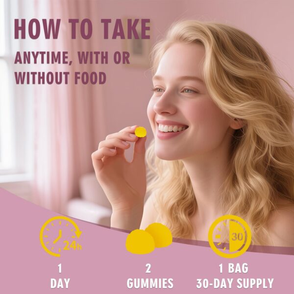 Primer plano de gomitas probióticas