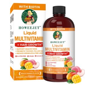 Howeejet multivitamínico líquido frasco frontal