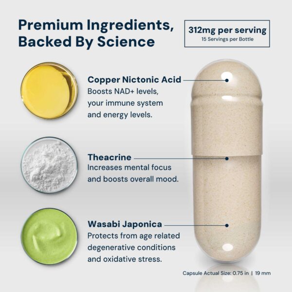 Etiqueta NAD+ Booster NAD3