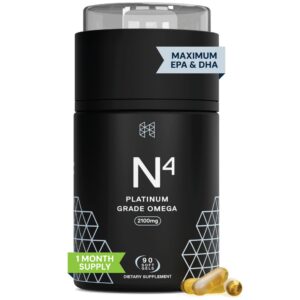 Version 1.0.0 HPN N(4) Icelandic Omega-3 etiqueta frontal