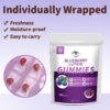 Frente del envase Hudetex Blueberry Lutein Gummies