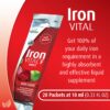 Etiqueta frontal de Hübner Iron Vital Liquid