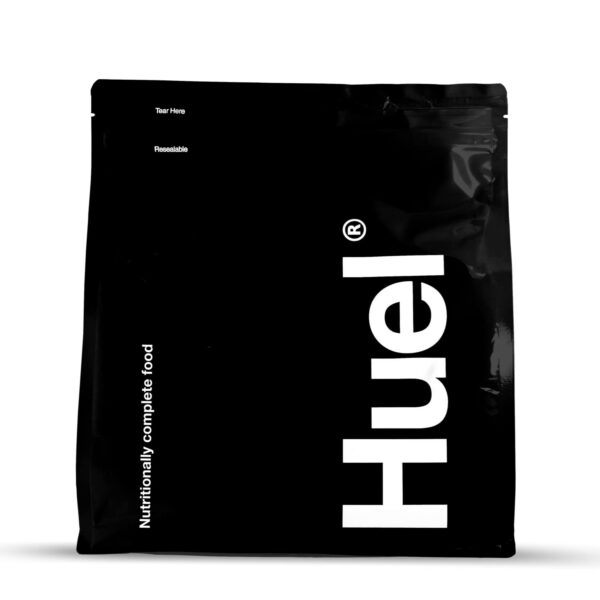 Version 1.0.0 Huel Black Edition Cookies and Cream frasco frontal