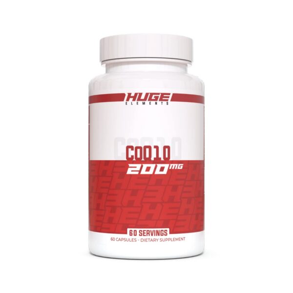 Frasco Huge Supplements CoQ10 200mg