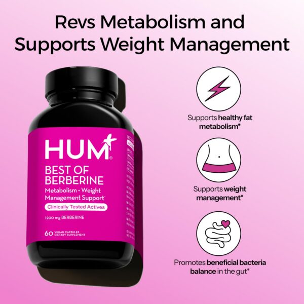 Version 1.0.0 Cápsulas de berberina HUM con BioPerine para mejor absorción