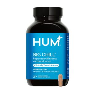 HUM Big Chill suplemento calmante con Rhodiola Rosea