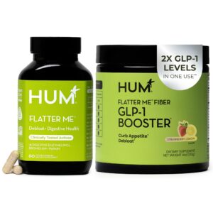 Version 1.0.0 frente del envase HUM Flatter Me enzimas digestivas