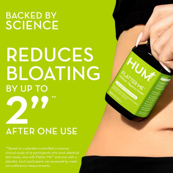 Version 1.0.0 Hum Flatter Me mezcla de enzimas y hierbas para desintoxicación y piel clara