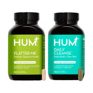 Version 1.0.0 HUM Flatter Me suplemento con enzimas digestivas y detox natural
