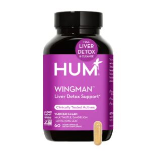 HUM Wing Man suplemento detox hígado 60 cápsulas veganas