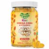 Frasco de gomitas Omega-3 para niños Human Beanz