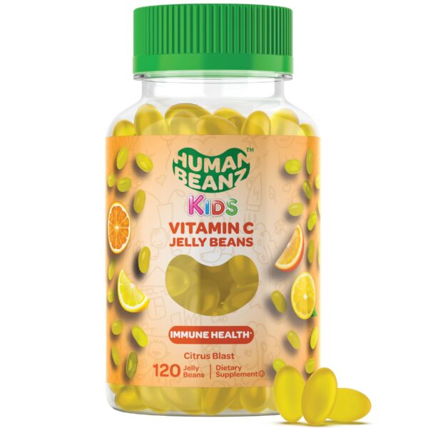 Human Beanz gomitas vitamina C niños paquete 120 sabor citrus