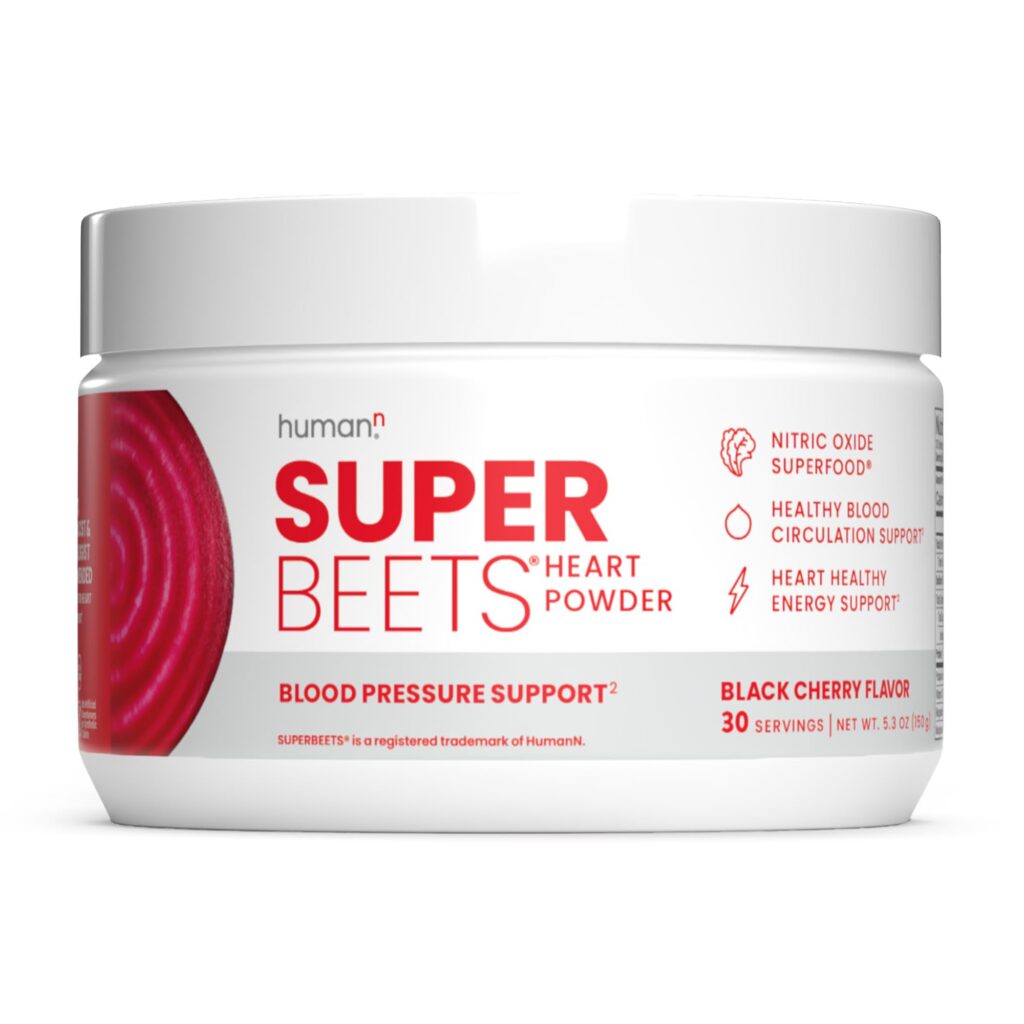 humanN SuperBeets Beet Root Powder sabor cereza negra