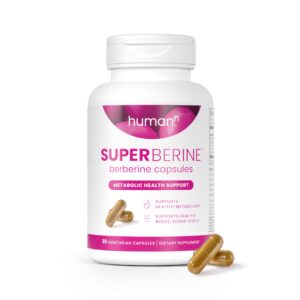 Version 1.0.0 HumanN SuperBerine suplemento de berberina 30 cápsulas alta absorción
