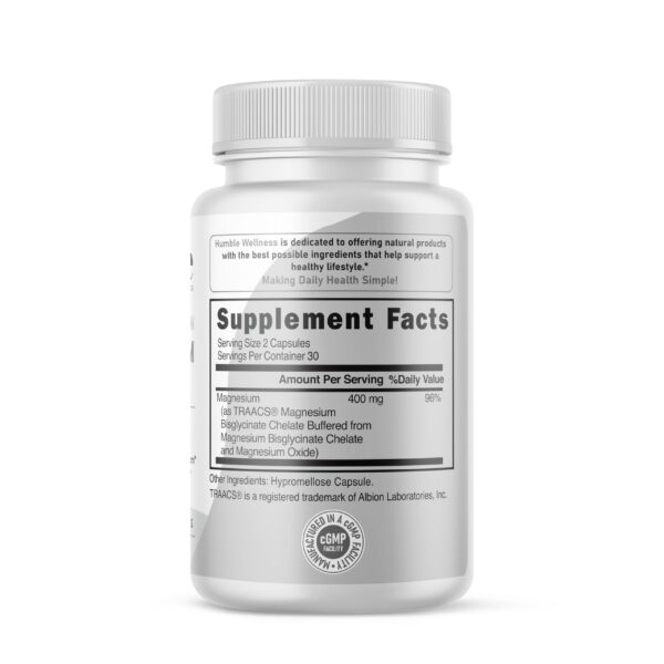 Lista de ingredientes Humble Wellness