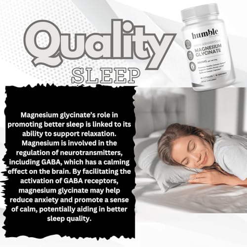 Etiqueta de Humble Wellness Mg glicinato