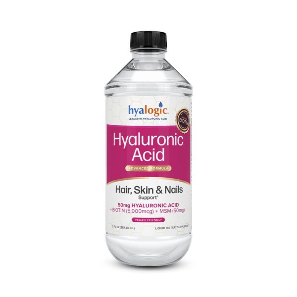 Frasco Hyalogic ácido hialuronico líquido 12 oz