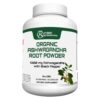 Frasco de Hybrid Nutraceuticals Ashwagandha orgánico