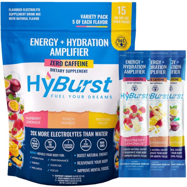 Frasco de HyBurst Energy Hydration Amplifier