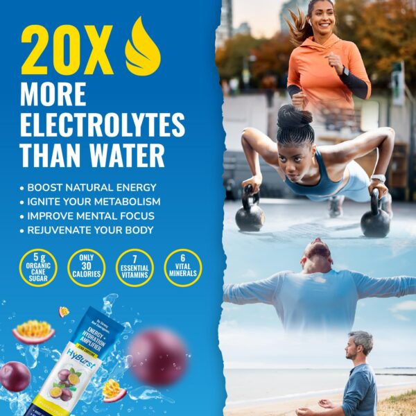 Muestra del polvo para mezclar en agua