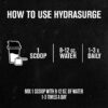 Contenido de HYDRASURGE 60 porciones