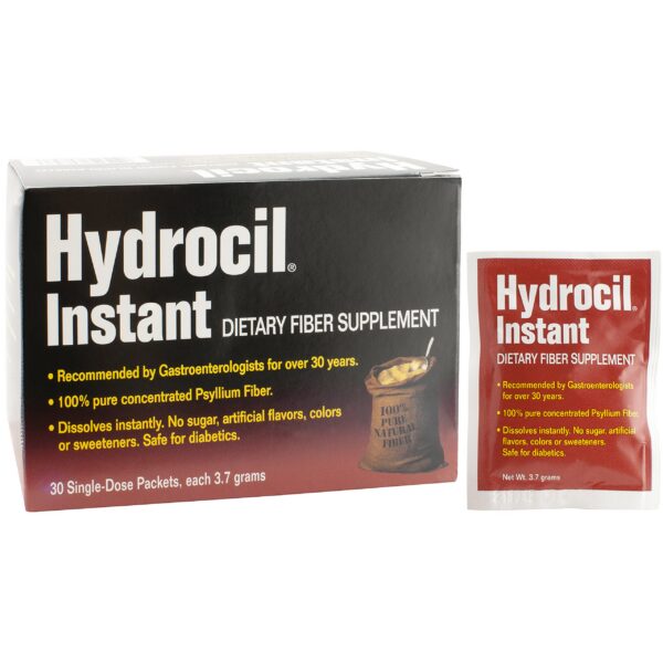 Hydrocil suplemento fibra dietética psyllium husk 30 sobres