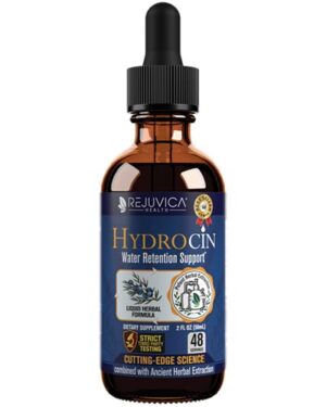 Version 1.0.0 Hydrocin líquido suplemento diurético para retención de agua 2 oz