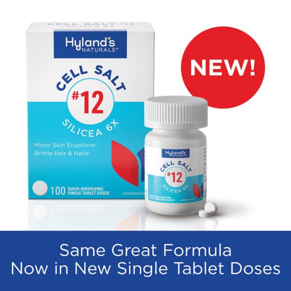 Lista de ingredientes Hyland's Silicea 6X