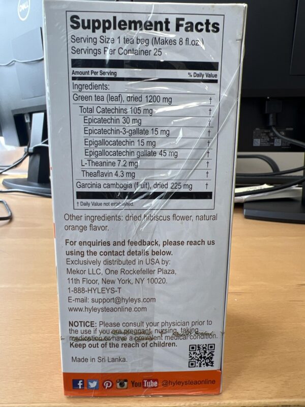 Version 1.0.0 Etiqueta del producto con información de ingredientes