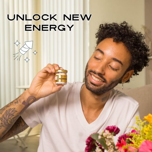 Version 1.0.0 Etiqueta del polvo Ormus Oro Blanco 24k