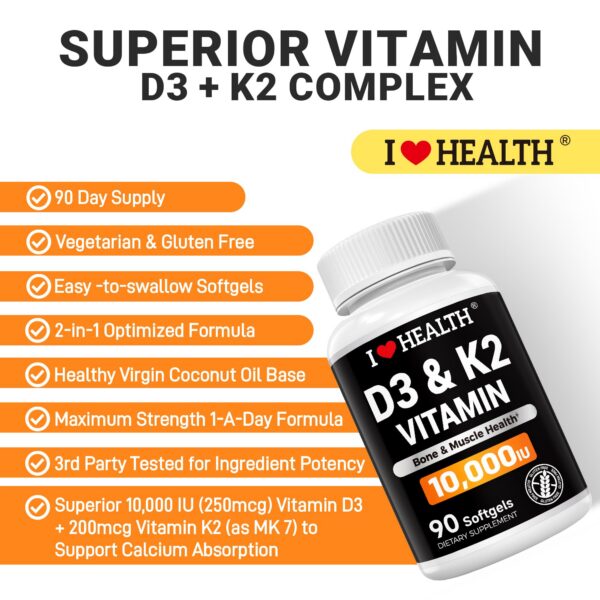 I LOVE HEALTH soporte salud ósea sistema inmune