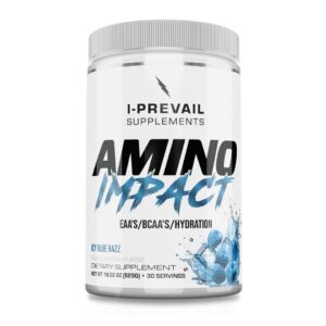 Frente del envase I-Prevail Amino Impact BCAA 7 g