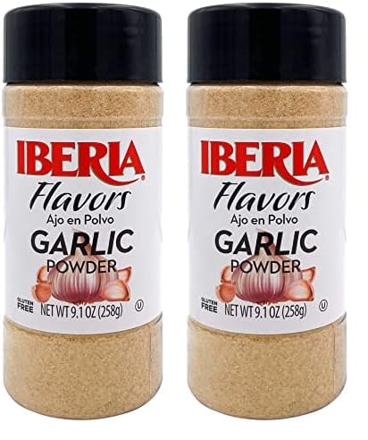 Iberia polvo de ajo 9.1 oz paquete de 2