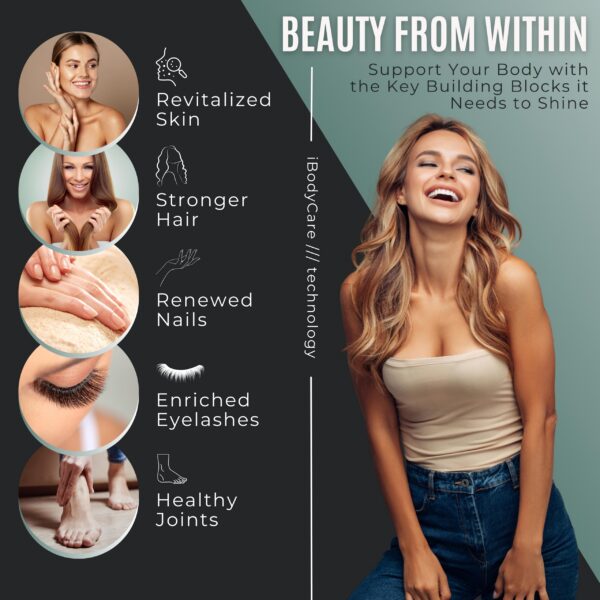 Cápsulas de colágeno tipo 1 y 3