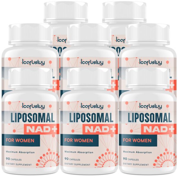 IcarusIvy NAD liposomal 2000 mg etiqueta frontal