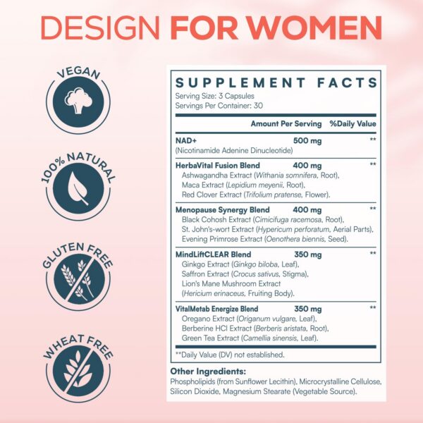 Etiqueta del NAD liposomal IcarusIvy