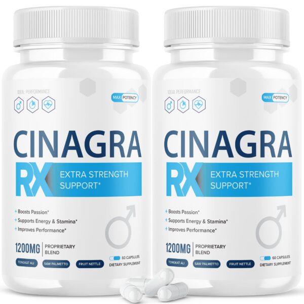 Ideal Performance Cinagra RX suplemento cápsulas pack 120