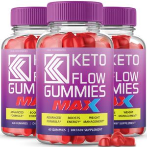 Gomitas Keto Flow frente de empaque
