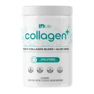 Version 1.0.0 IDLife Collagen+ polvo frente etiqueta